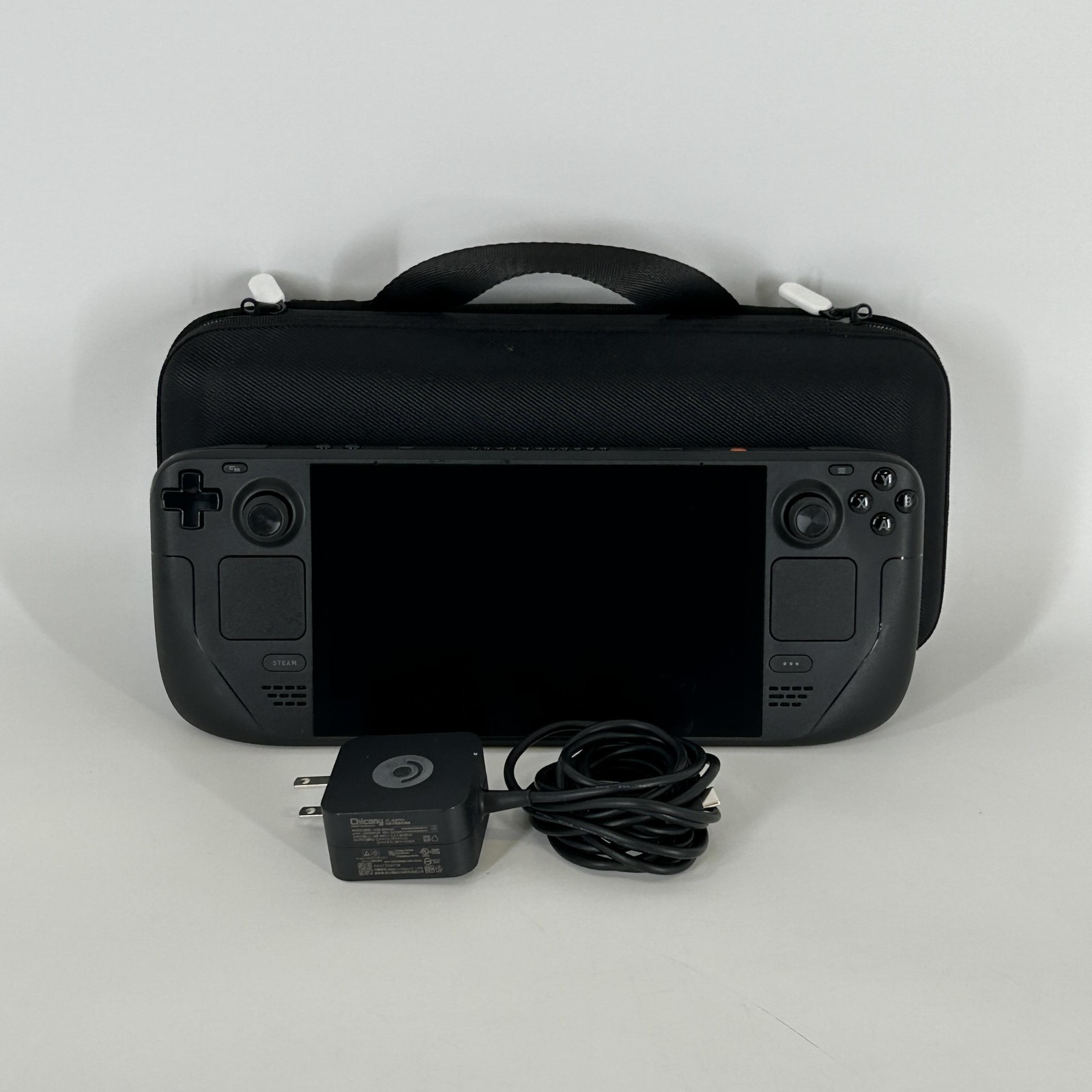 Valve Steam Deck OLED Handheld Console Black 1TB w/ Case & Charger – Very Good