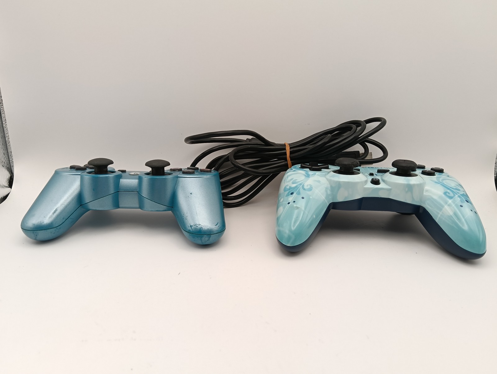 Sony PS3 Slim Console CECH-3000BSB Splash Blue 320GB Tested 2 Controllers Japan
