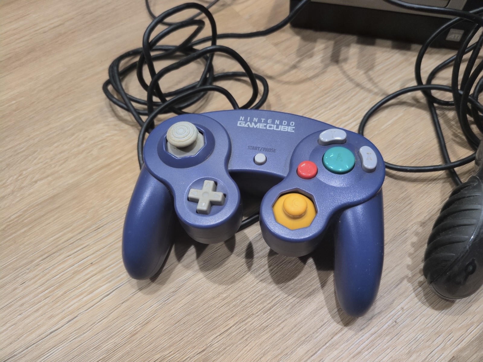 Nintendo DOL-001 GameCube Console – Black Two Controllers and Cables