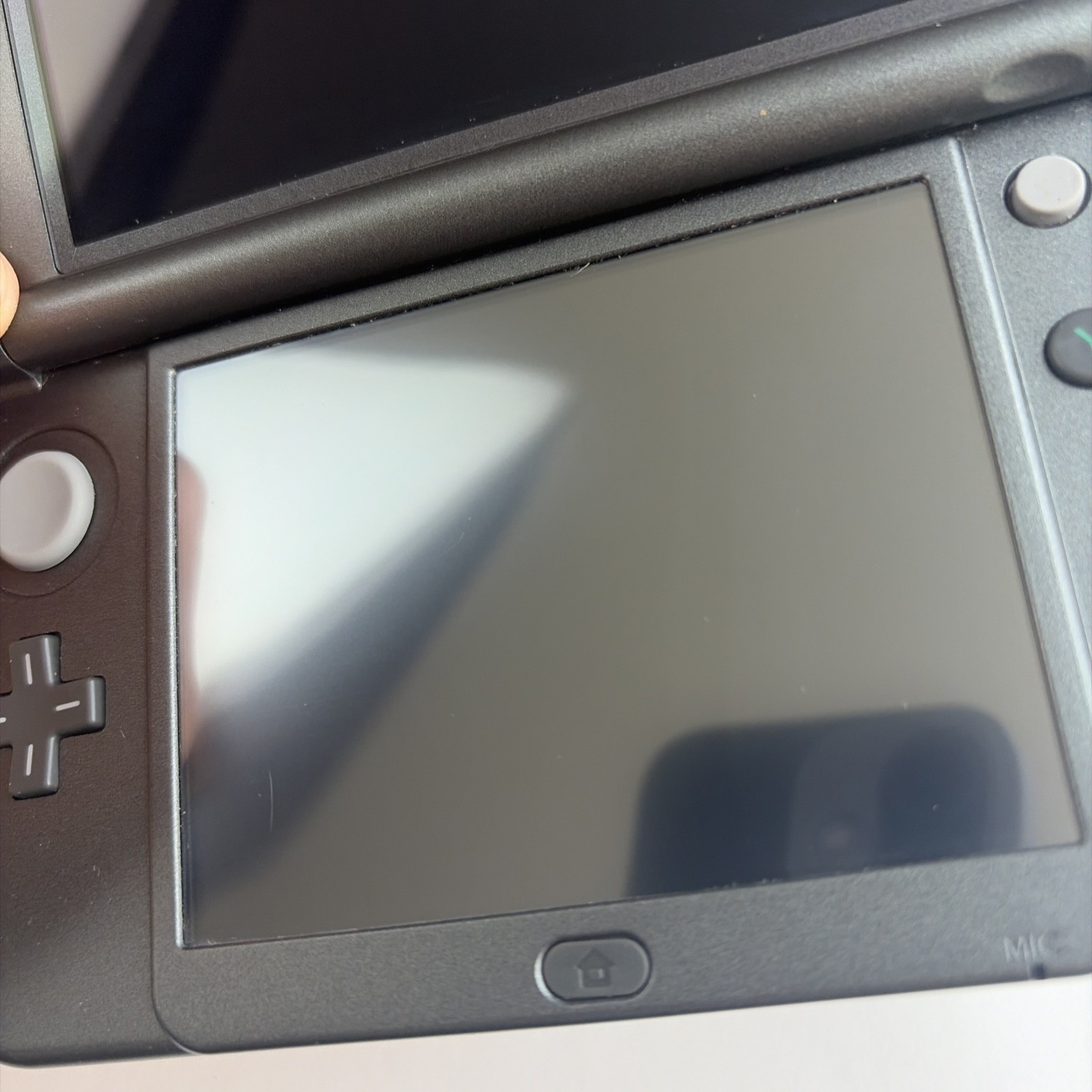 New Nintendo 3DS XL Gray Black Console, Charger Stylus Top IPS US Version