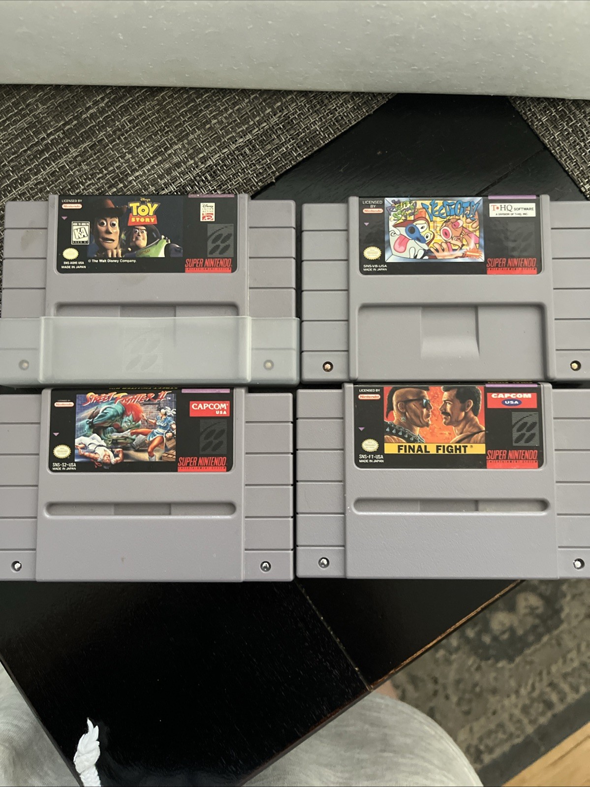 Super Nintendo SNES Console Super Set Near Complete Super Mario World+Games!