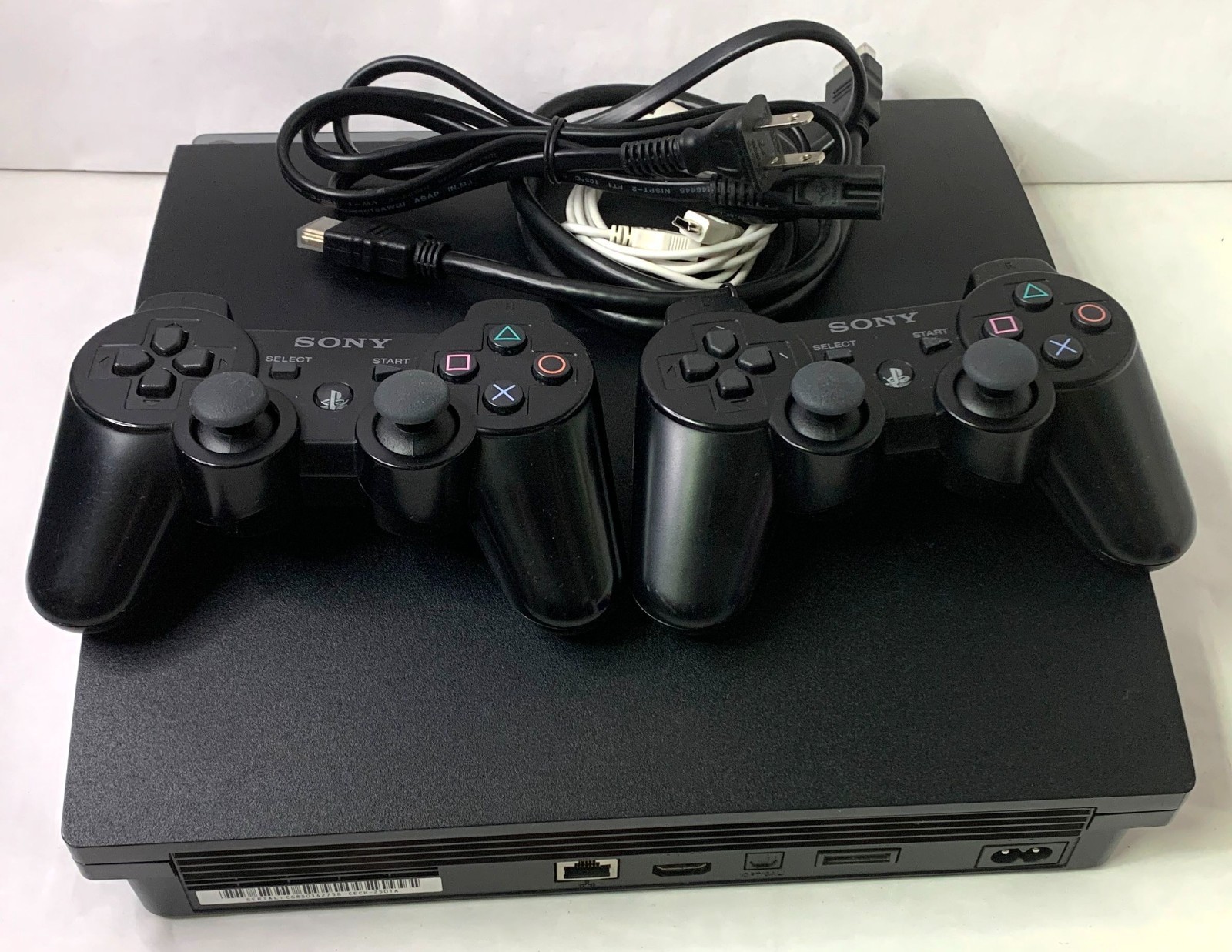 Sony PlayStation 3 Console CECH-2501A 160GB with 2 x Wireless Controller