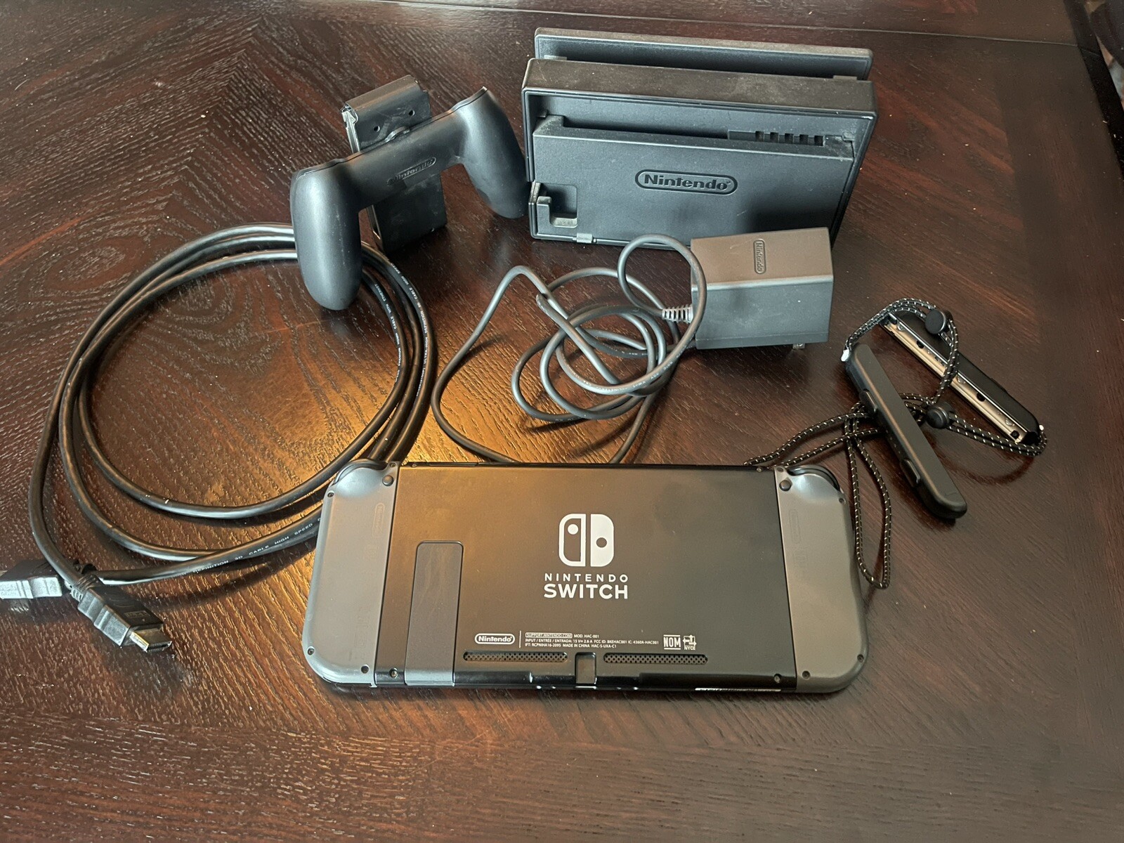 Nintendo Switch Gray Joy Cons 32GB Gaming Console With Dock