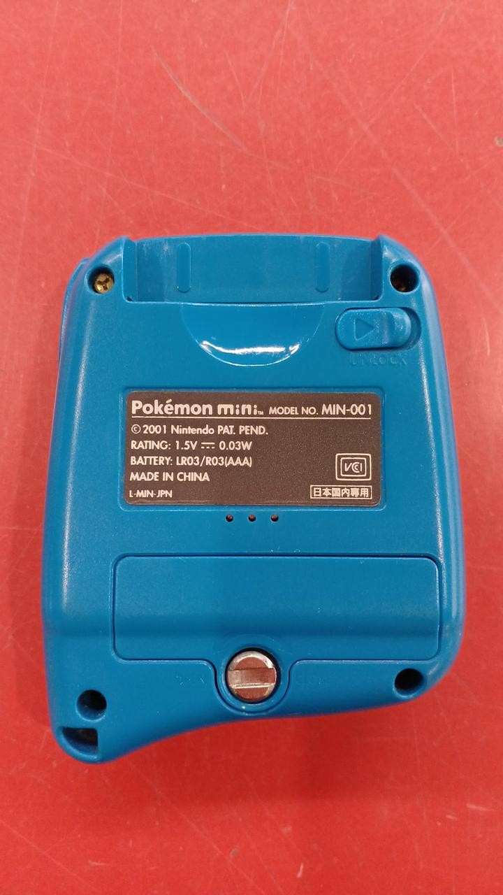 Nintendo Pokemon Mini Handheld Console Pokemon Party MIN-001 Tested Good