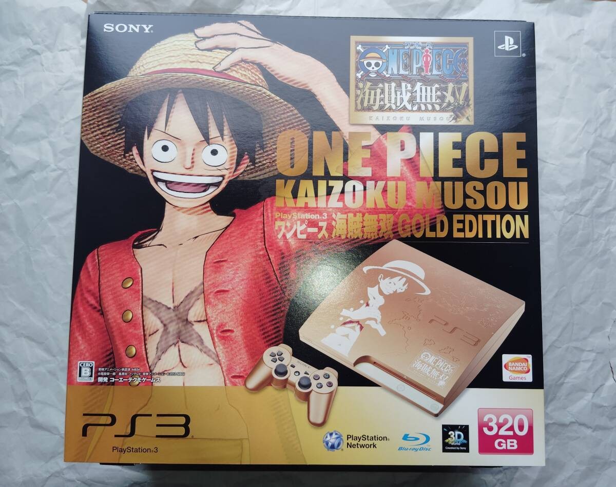 PlayStation 3 PS3 One Piece Kaizoku Musou Gold Edition Console