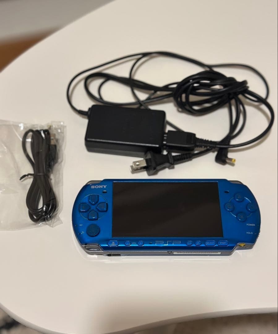 Excellent Sony PSP-3000 Vibrant Blue Console Tested