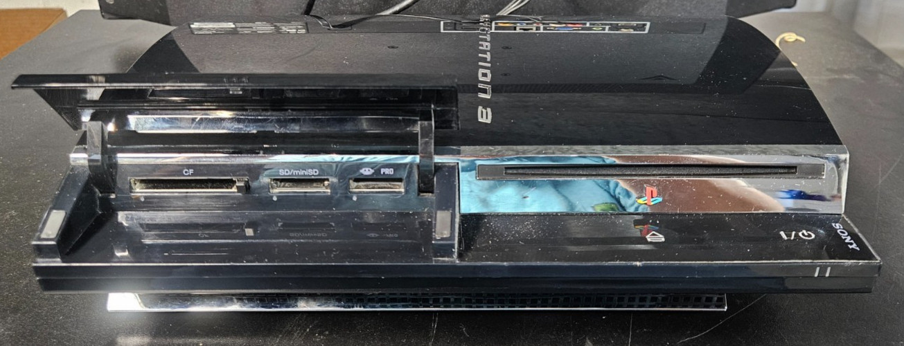 PlayStation 3 Fat PS3 Console 60GB Backwards Compatible – FOR PARTS OR REPAIR