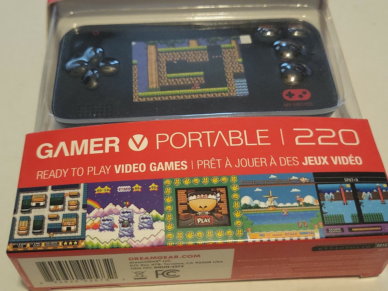 My Arcade Official Gamer V Portable Handheld Retro 220 Video Games Dream Gear