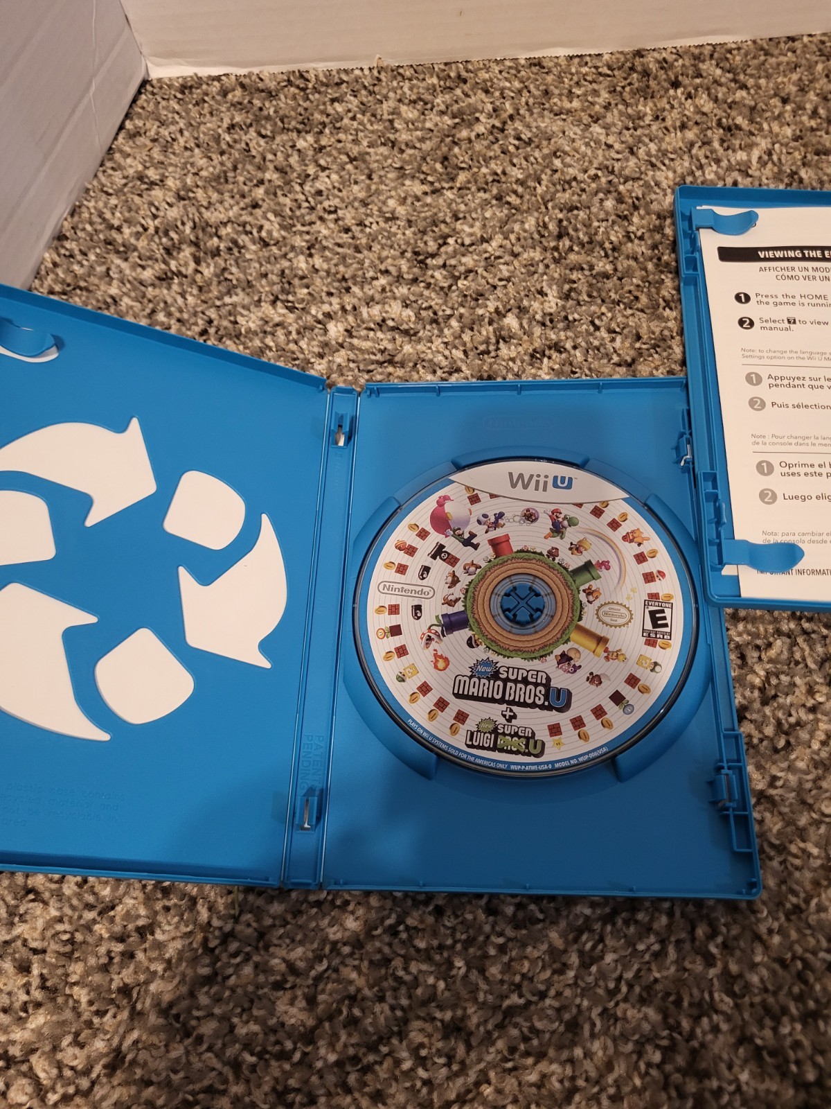 Nintendo Wii U Deluxe New Super Mario Bros. U Edition & Zelda Wind Waker Hd Game