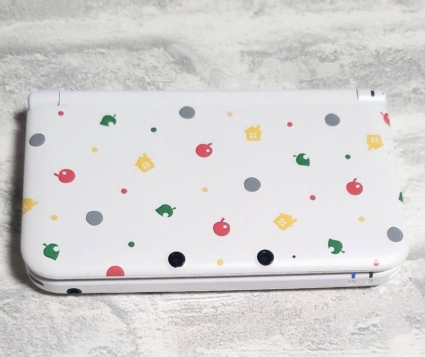 Nintendo 3DS XL Animal Crossing Limited Edition Console only Tested No Software