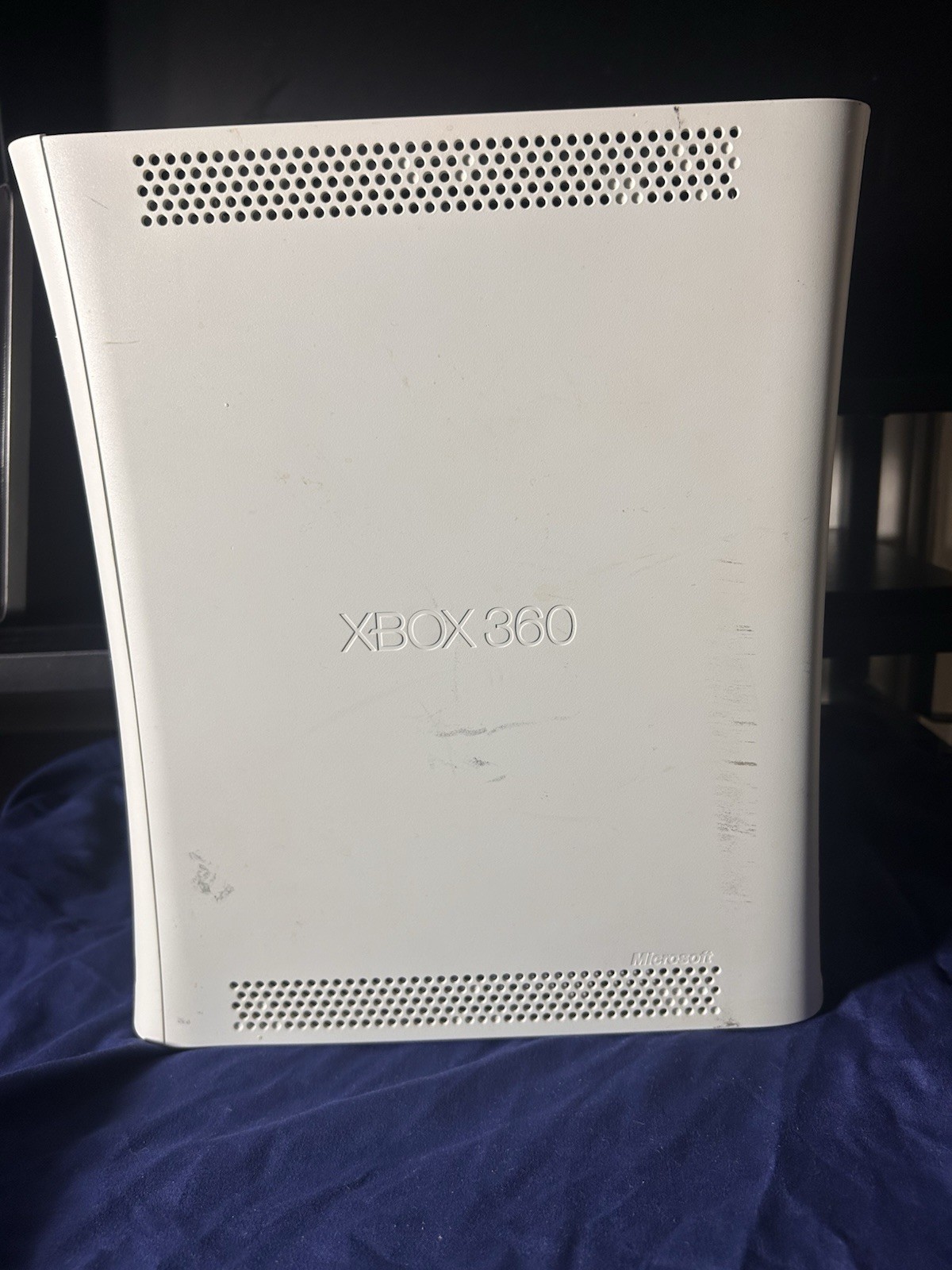 Microsoft Xbox 360 Console ONLY – Matte White (UNTESTED) No HDD