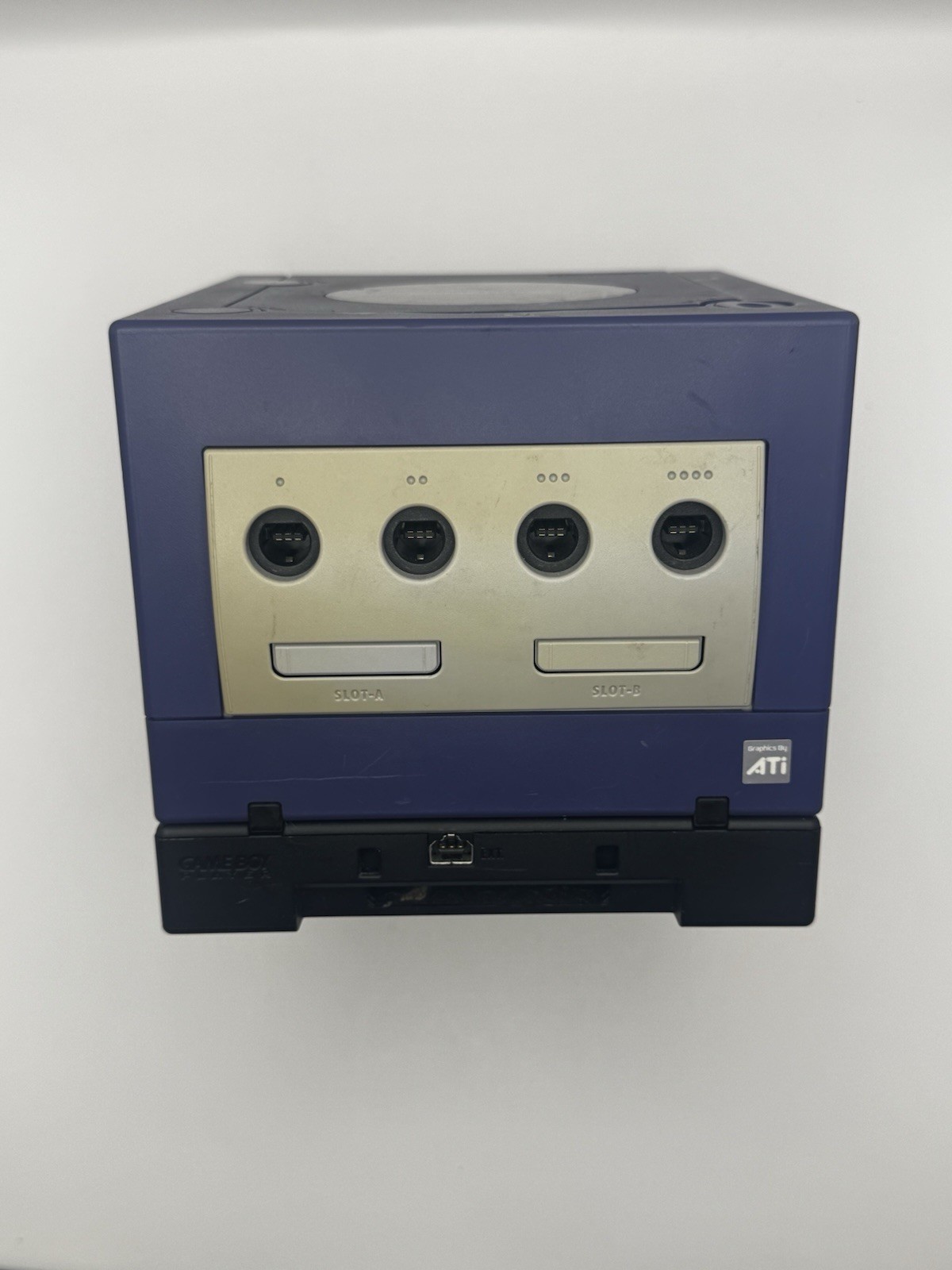 Nintendo GameCube Indigo Console Bundle Controller + Cords + 5 Games