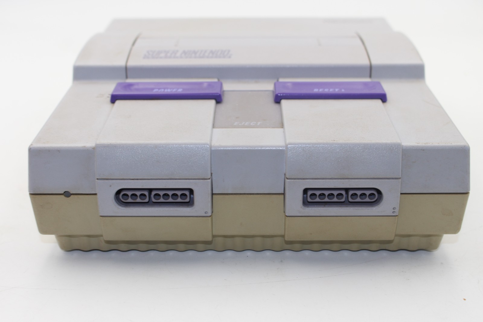 Broken Nintendo Super Nintendo Entertainment System SNES SNS-001 B&W Video
