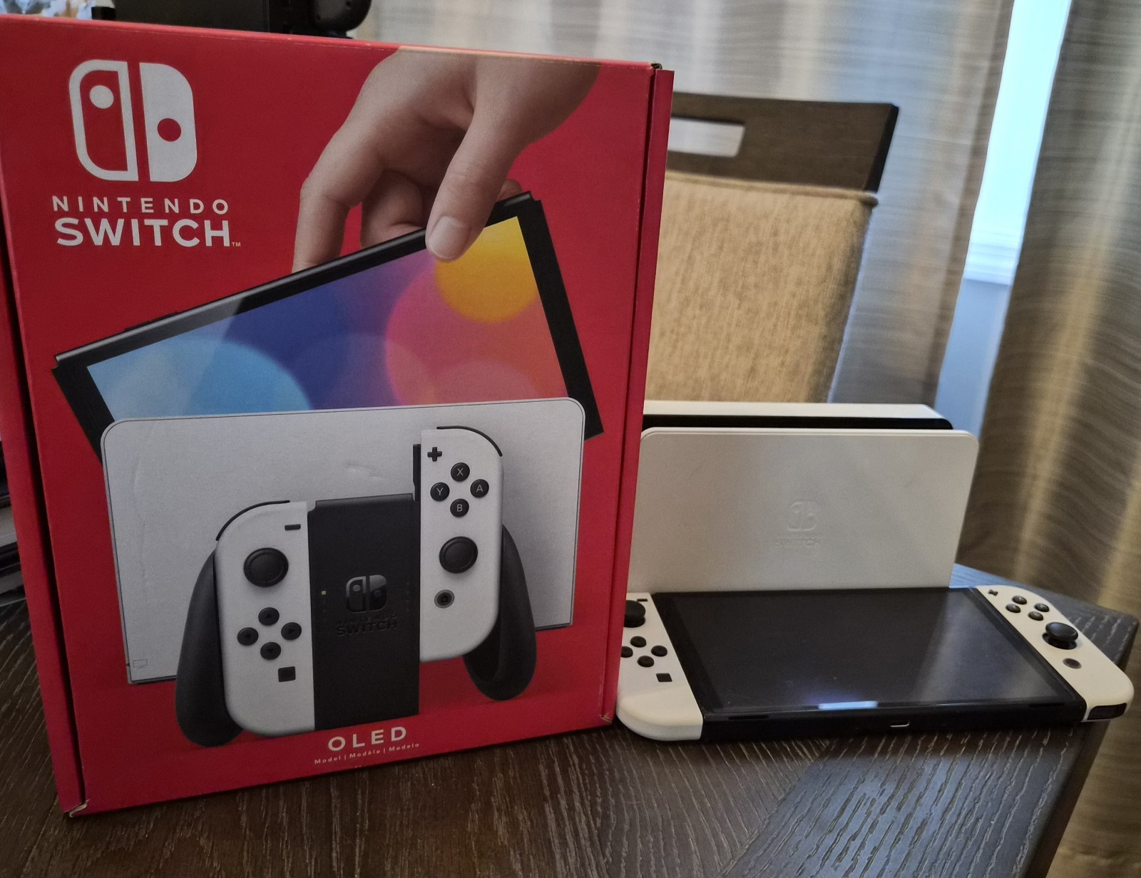Nintendo Switch OLED Console – 64GB – White