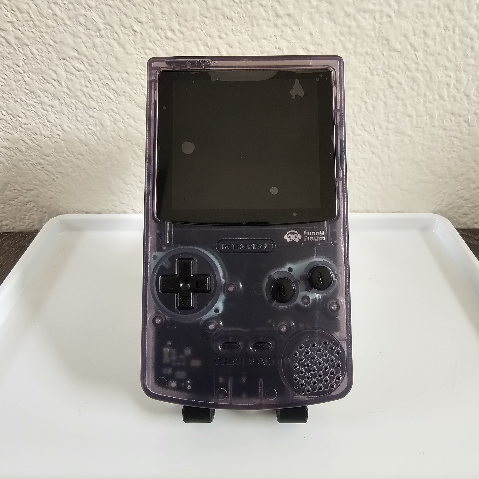 Atomic Purple FPGBC Gameboy Color GBC Funnyplaying IPS Screen USB-C Console