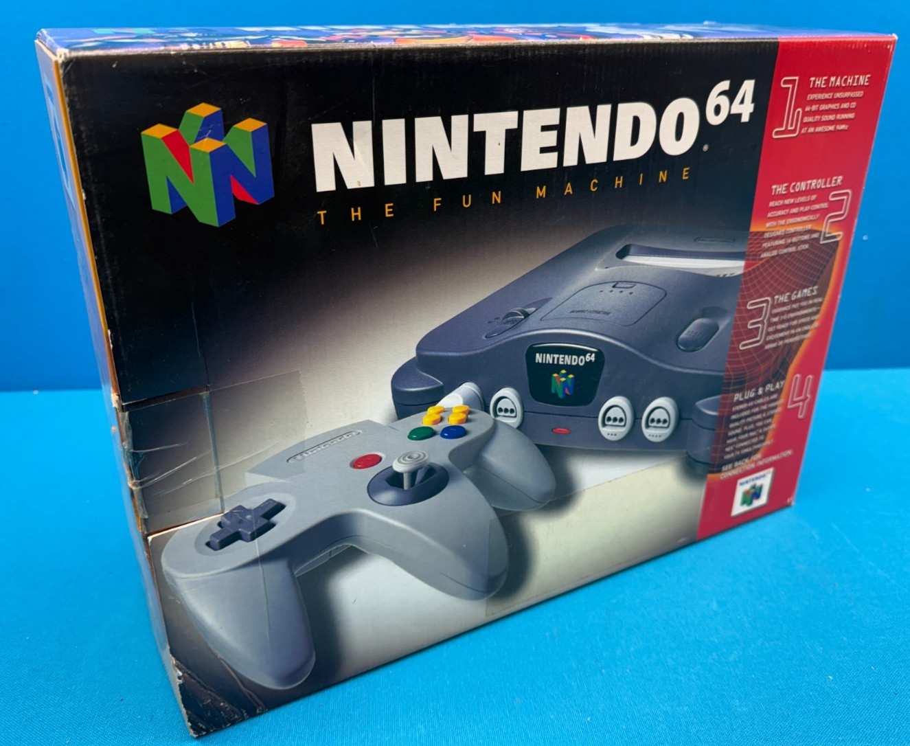 Original Nintendo 64 | The Fun Machine | N64 | Launch Edition Console