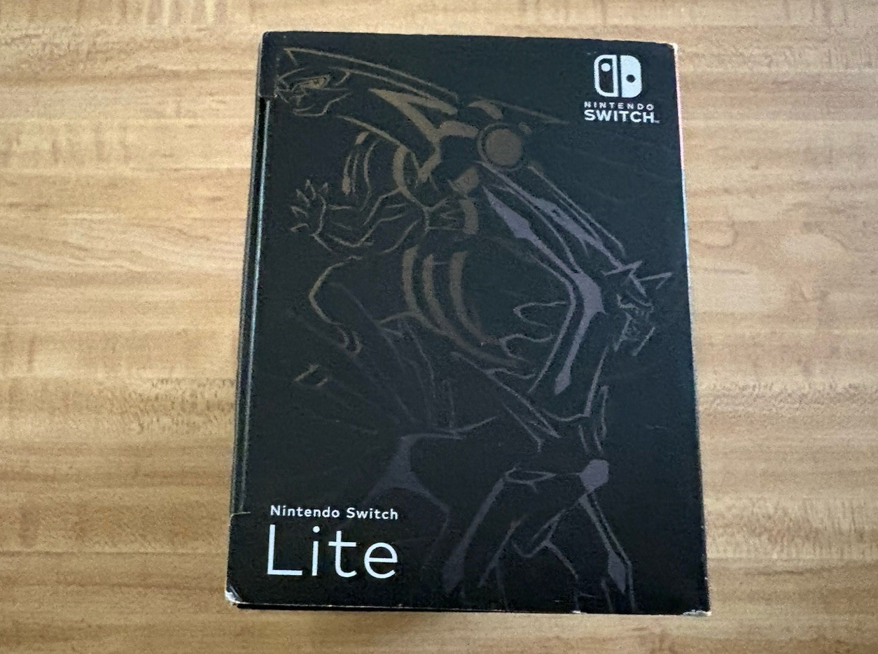 Nintendo Switch Lite Handheld Game Console Dialga & Palkia Edition w/ Games