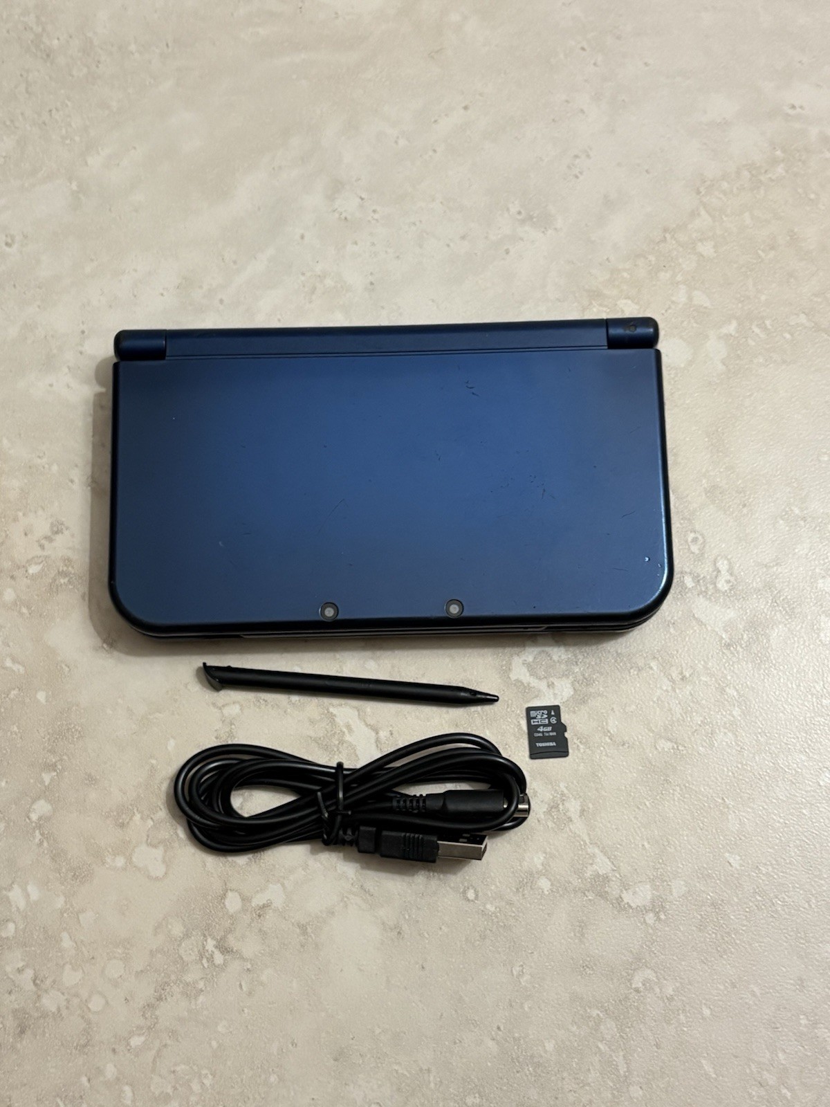 New Nintendo 3DS LL XL Metallic Blue Region Free USA Seller Read Desc