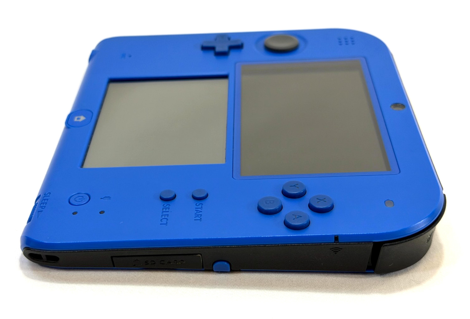 Nintendo 2DS Mario Kart 7 Pre-Installed Electric Blue 2 in Box w/Charger & Cards