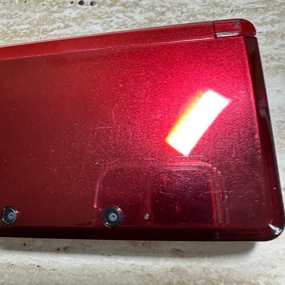 Nintendo 3DS Flare Red Console Boxed Complete Set 6579