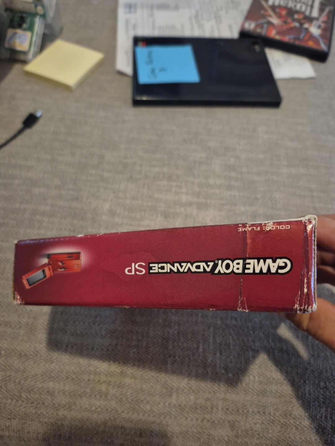 Nintendo GameBoy Advance SP Flame Red NEW & SEALED
