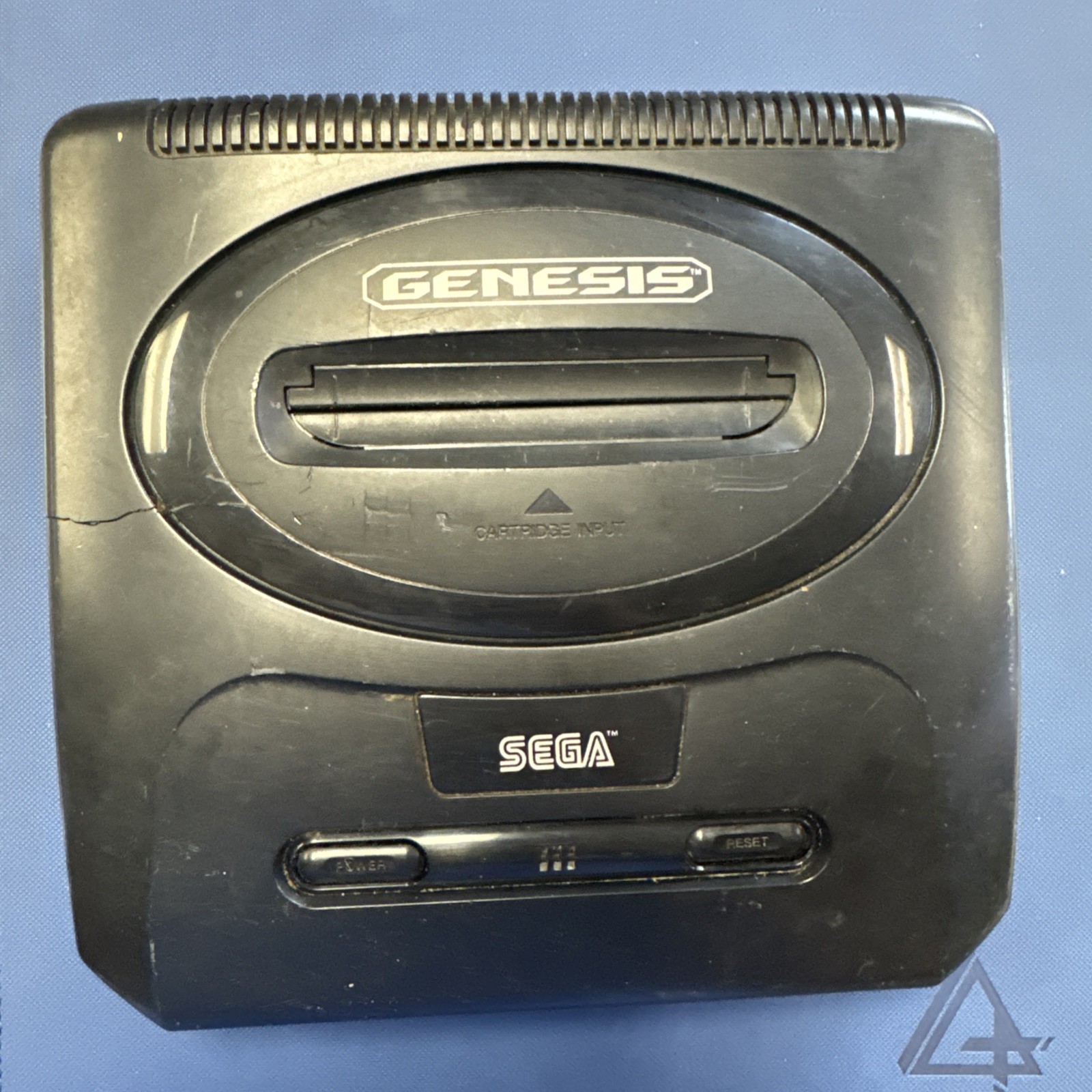 Sega Genesis Model 2 MK-1631 Console Only Black Untested For Parts or Repair