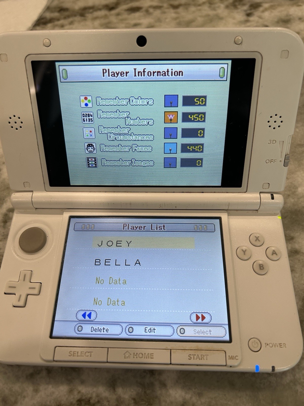 Nintendo 3DS XL Pink Console with Games Tested Working