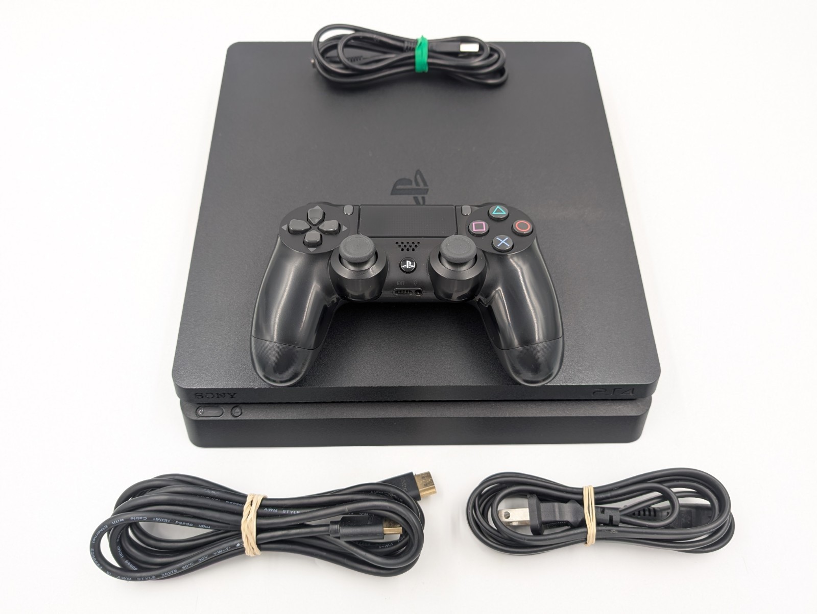 Sony Playstation 4 PS4 Slim 1TB Console Bundle – Black (260143) Firmware 12.52