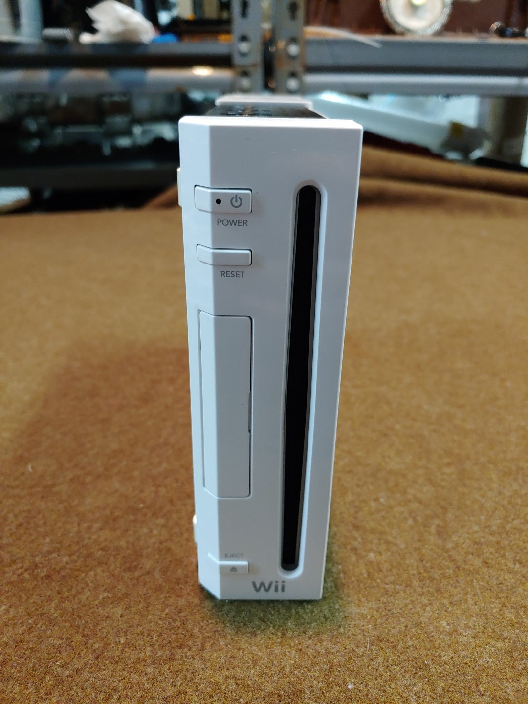 Nintendo Wii RVL-001 Home Console – White – For Parts – Bad Disc Drive