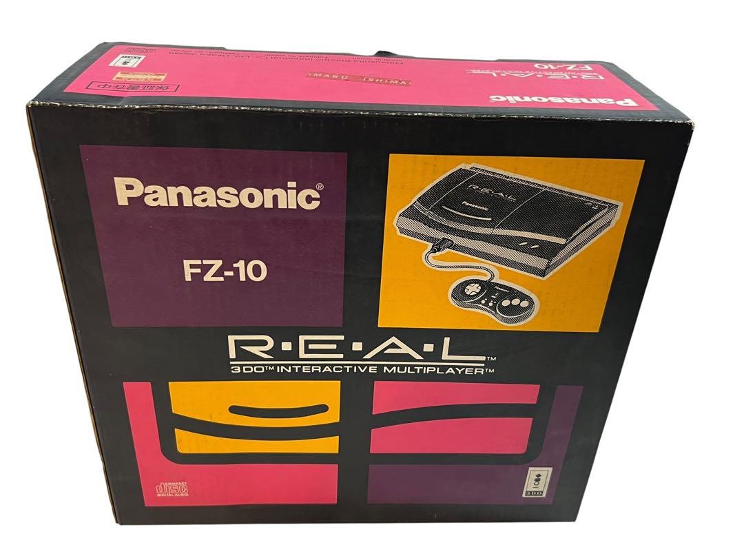 Panasonic 3DO REAL FZ-10 Console System NTSC-J Japan Untested with Box s0557M
