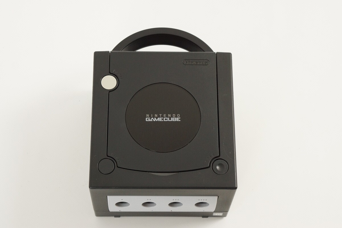 Gamecube Black Console System Enjoy Plus DOL-001 JP For Japan Game CD DN12589033