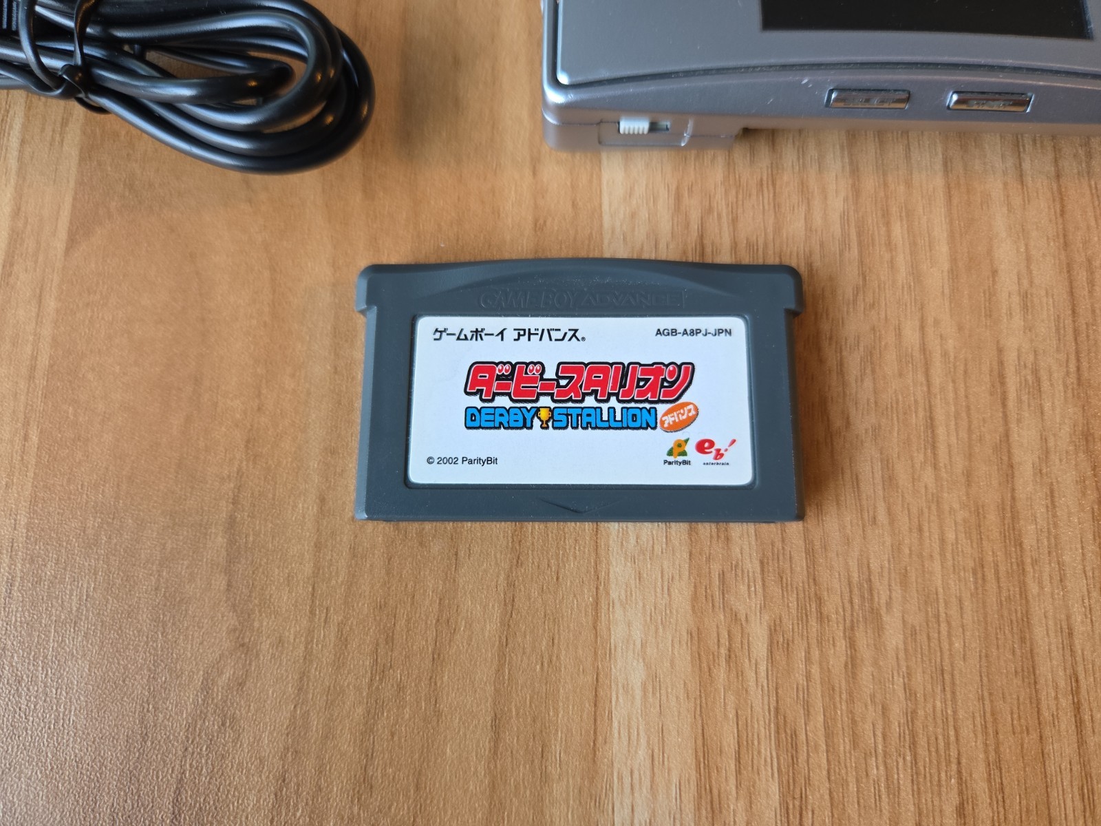 Authentic Silver Nintendo GameBoy Micro Console Good Tested W/ Charger