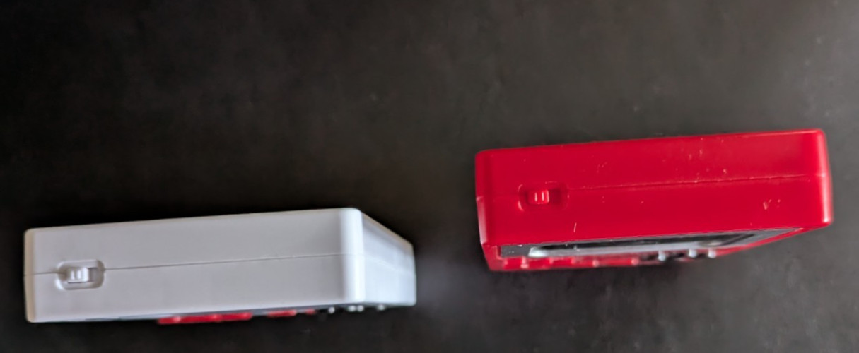 Handheld Video Game System–268 Games 2 Colors Available Grey & Red