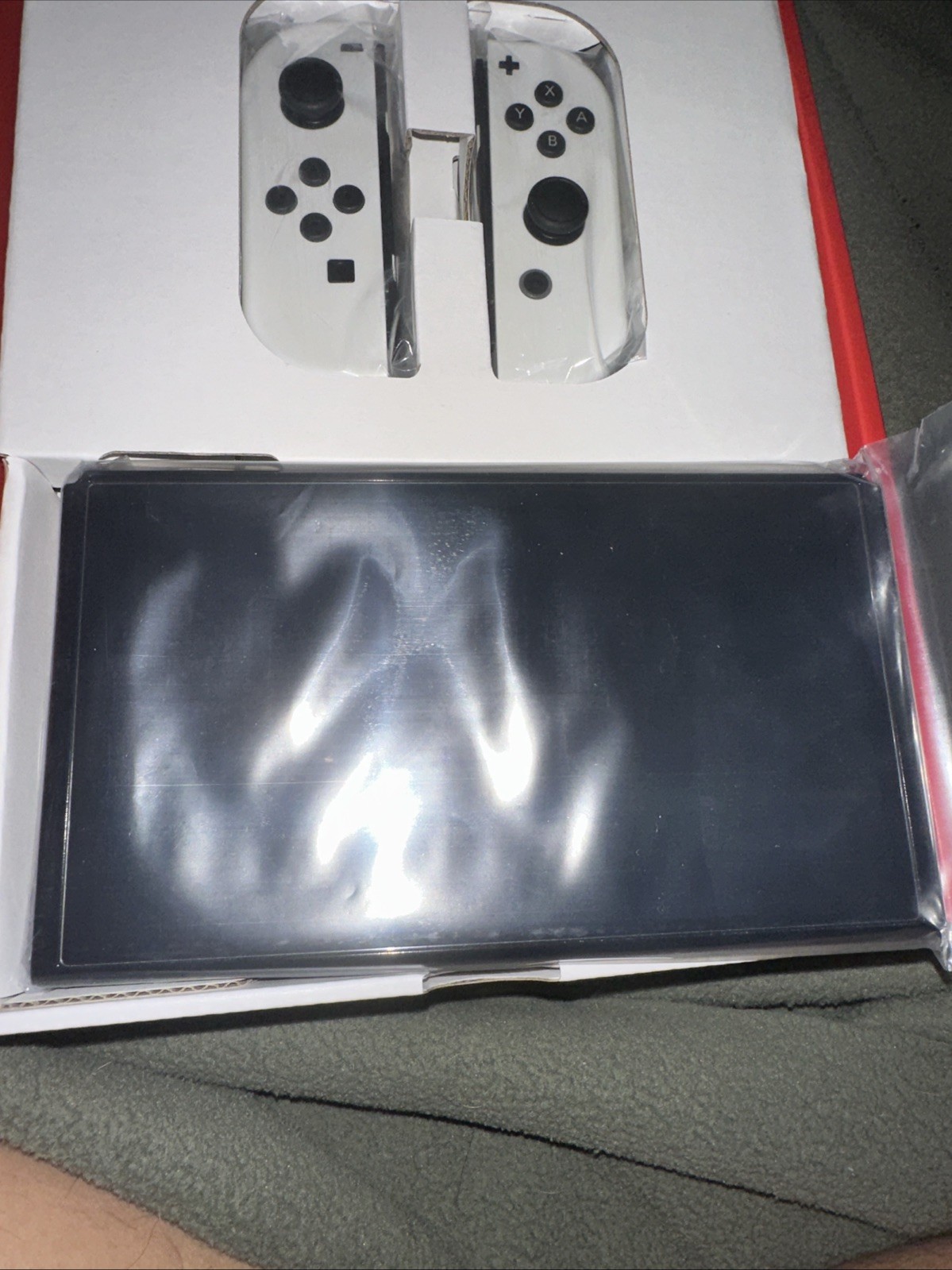 Nintendo Switch OLED Console Gaming System HEG-001 Black/White Bundle