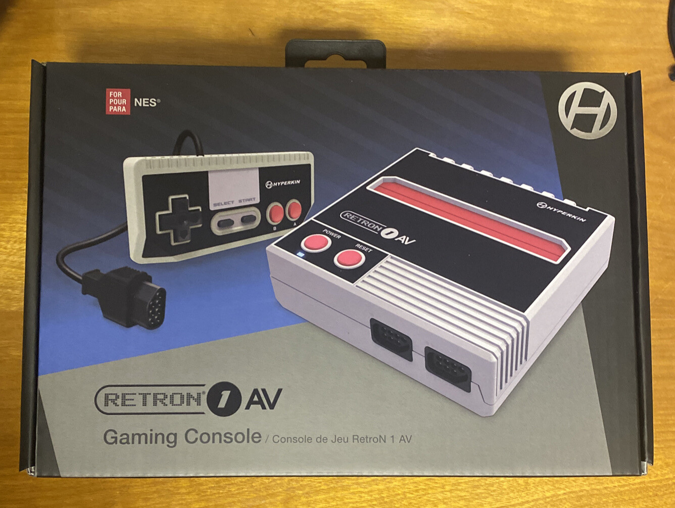 Hyperkin M07473-GR Gaming Console – Gray NES Game Compatible New