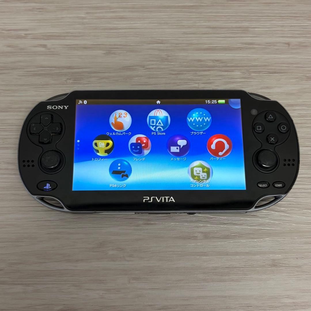 Sony PS Vita PCH-1000 Black Console Tested Working Region Free
