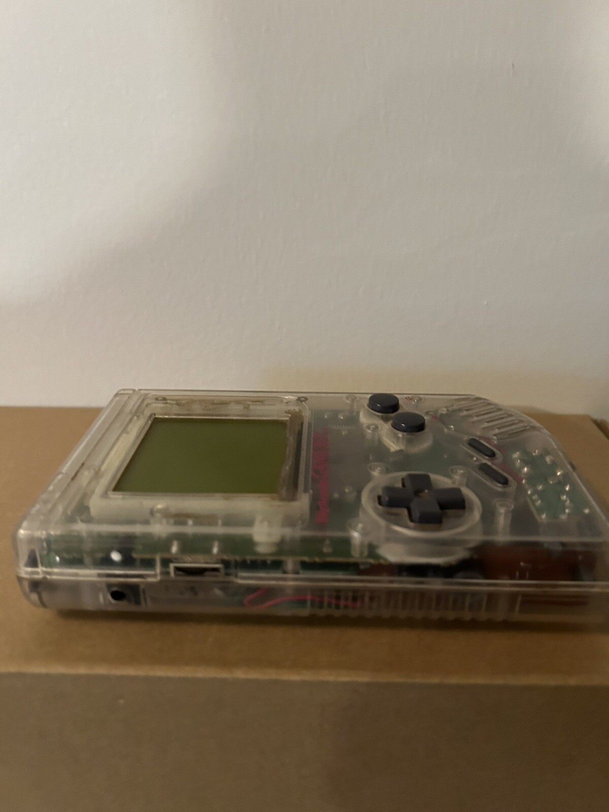 Translucent Clear DMG-01 Gameboy System (Nintendo) In Play it Loud Hardcase
