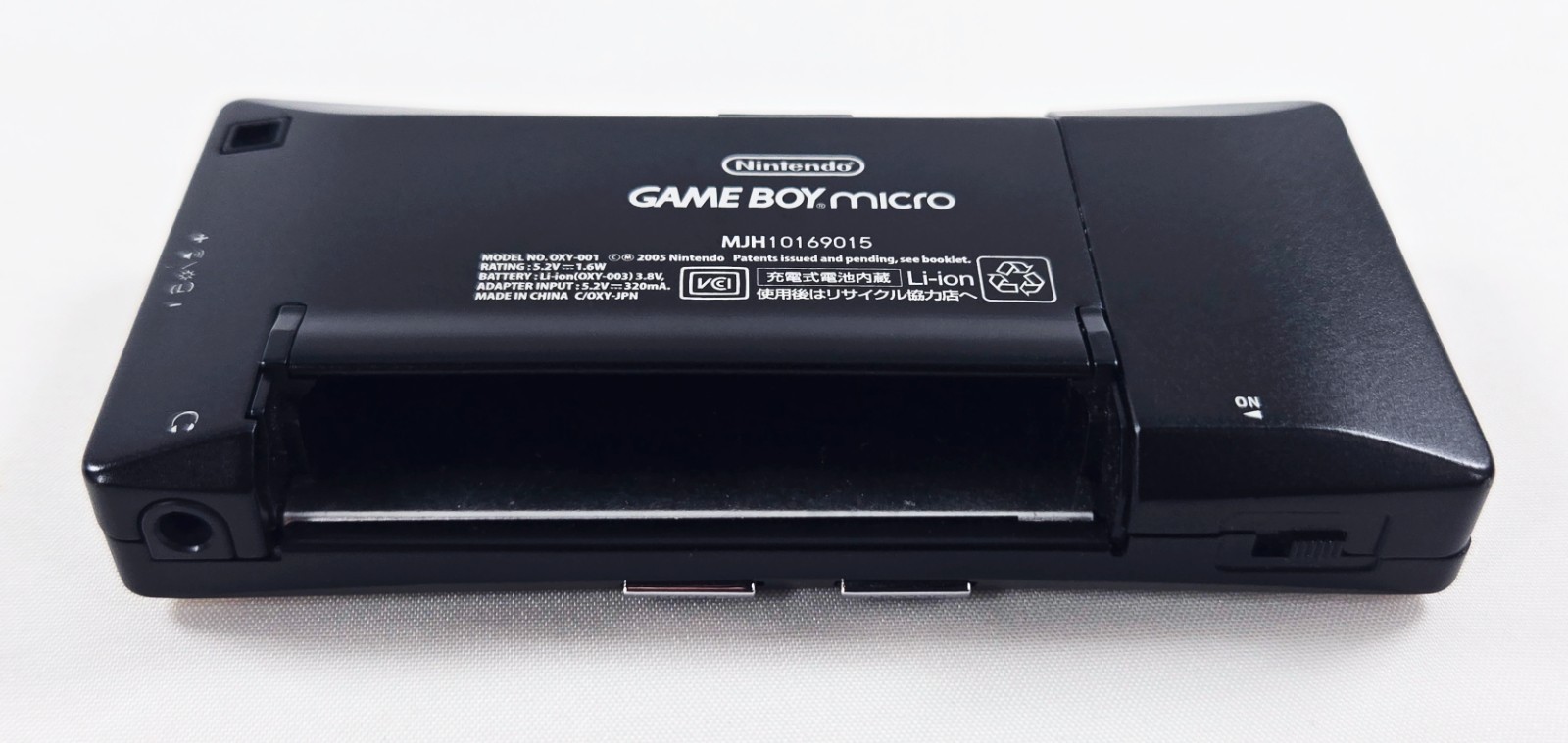 NINTENDO GAME BOY MICRO CONSOLE Famicom Japan Reshelled Tested OXY 001 JPN