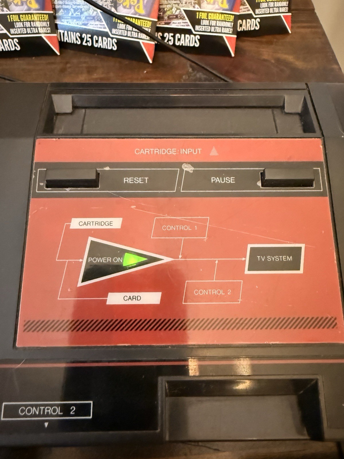 CustomGreenLED “Model 1”SegaMasterSystemBundle-Tested Working-4 CIB Games
