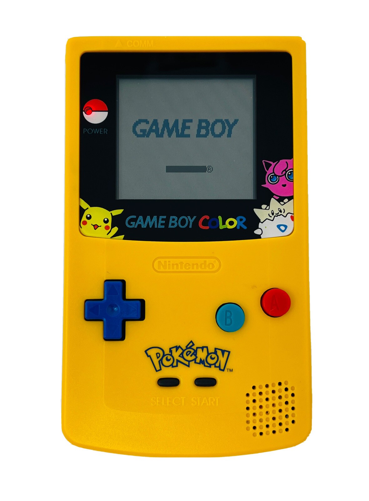 Game Boy Color Pokemon Special Pikachu Edition Nintendo System Game Console BR