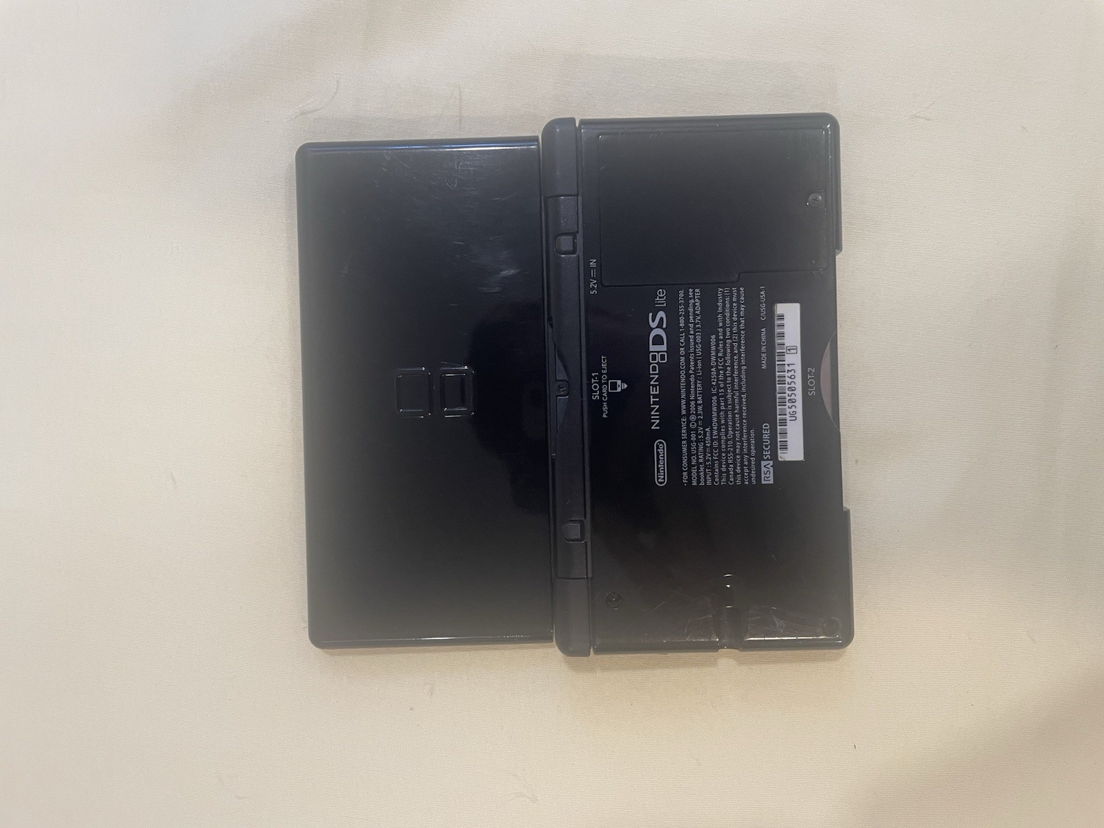 Nintendo DS Lite Handheld System – Onyx Black