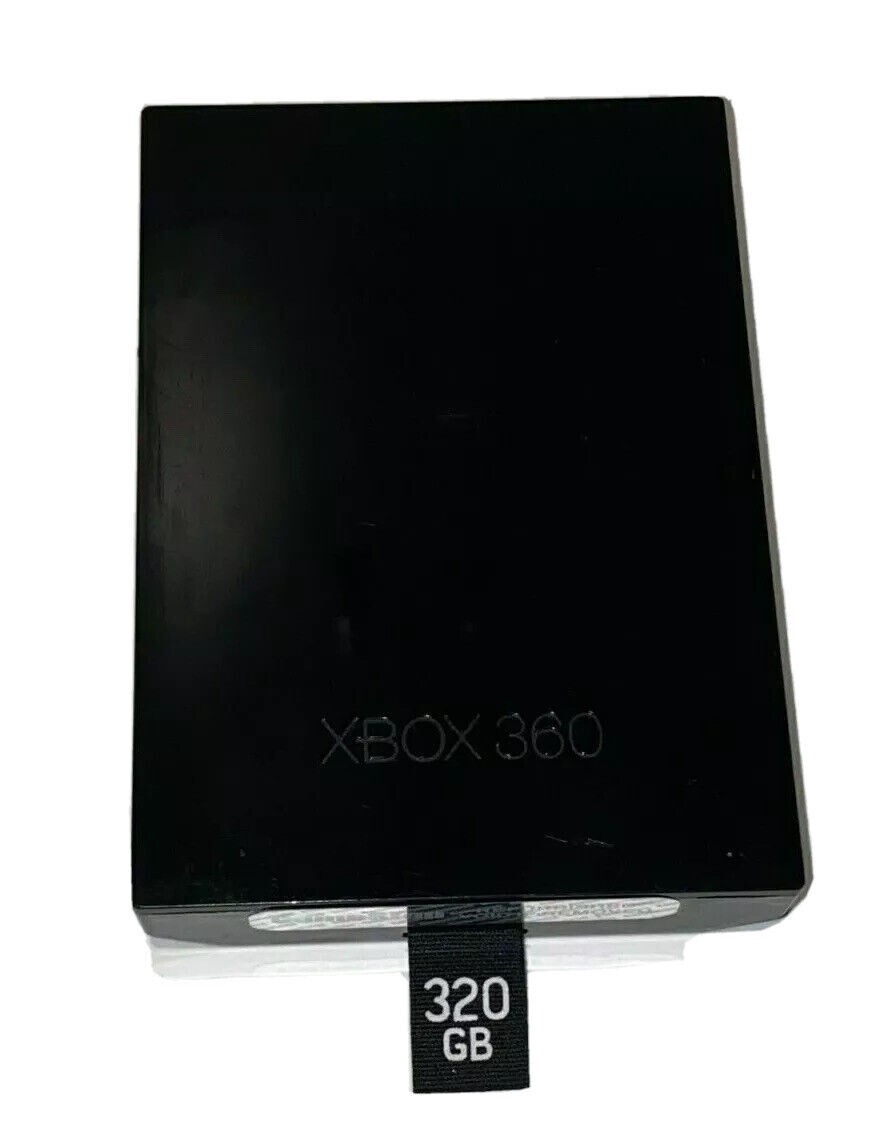 Microsoft XBox 360 S Console 4GB + Controller + 320GB External Hard Drive