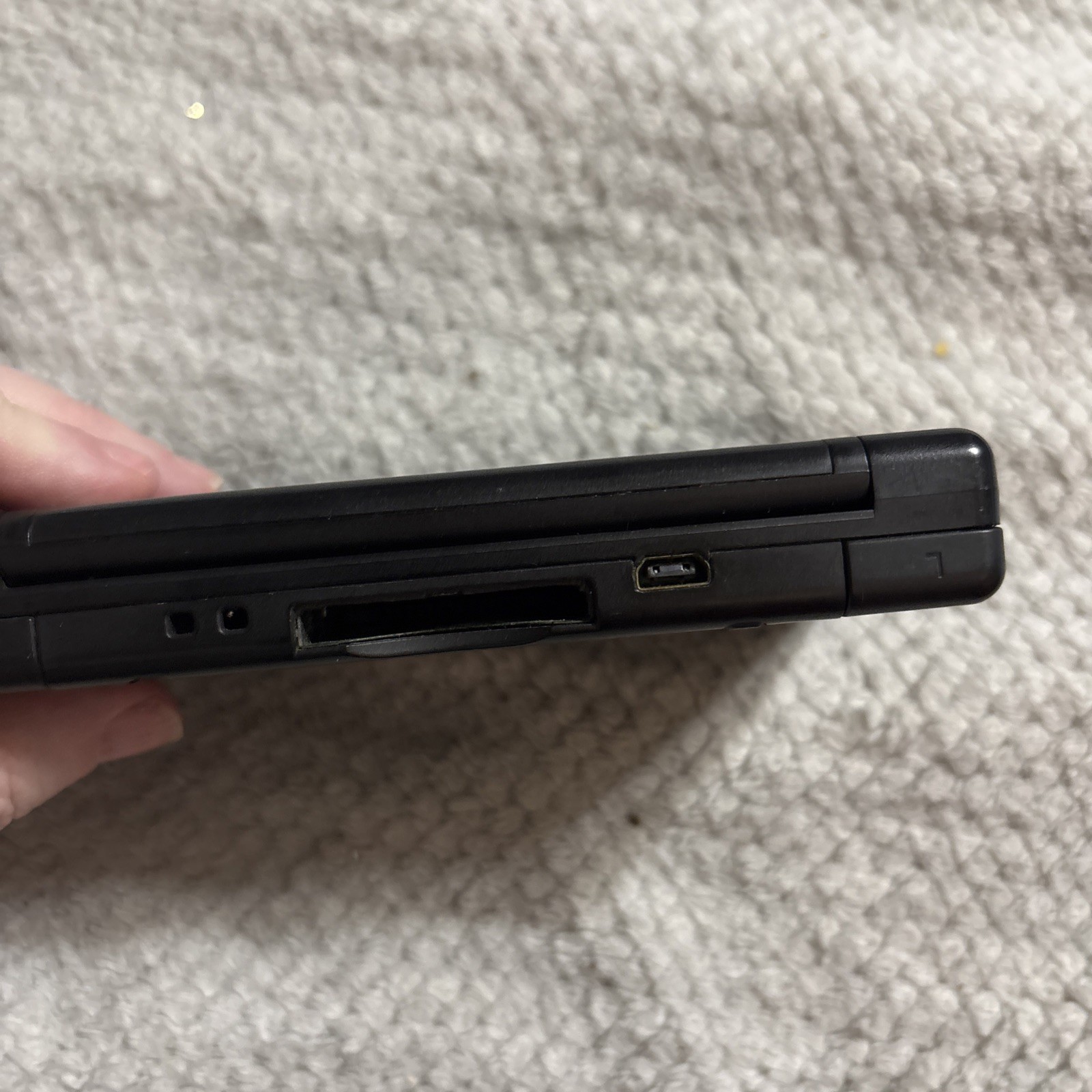 Nintendo DS Lite Black Console with Stylus