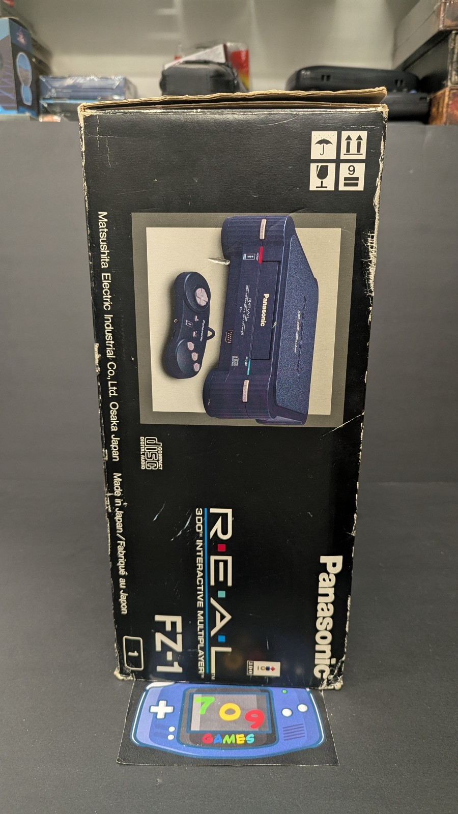 Panasonic FZ-1 3DO Home Console System – Black w/controller Tested & Working CIB