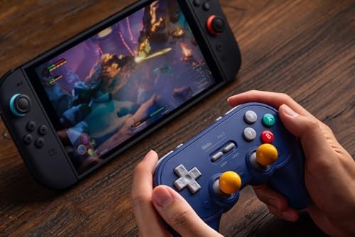 8BitDo Pro 3 Bluetooth Controller for Switch/Switch 2 – TMR Joystick Swappable