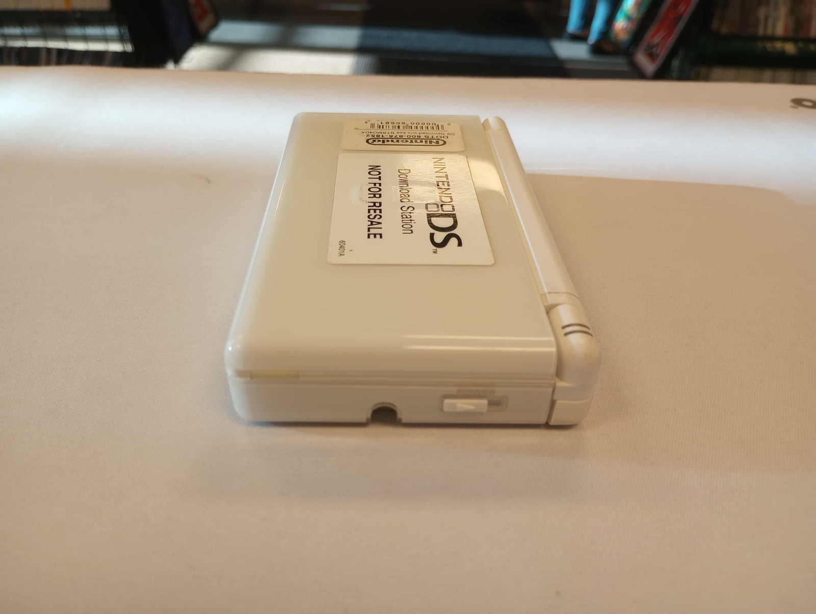 Nintendo DS Lite Console – Polar White Not for Resale Download Station RARE! NFR