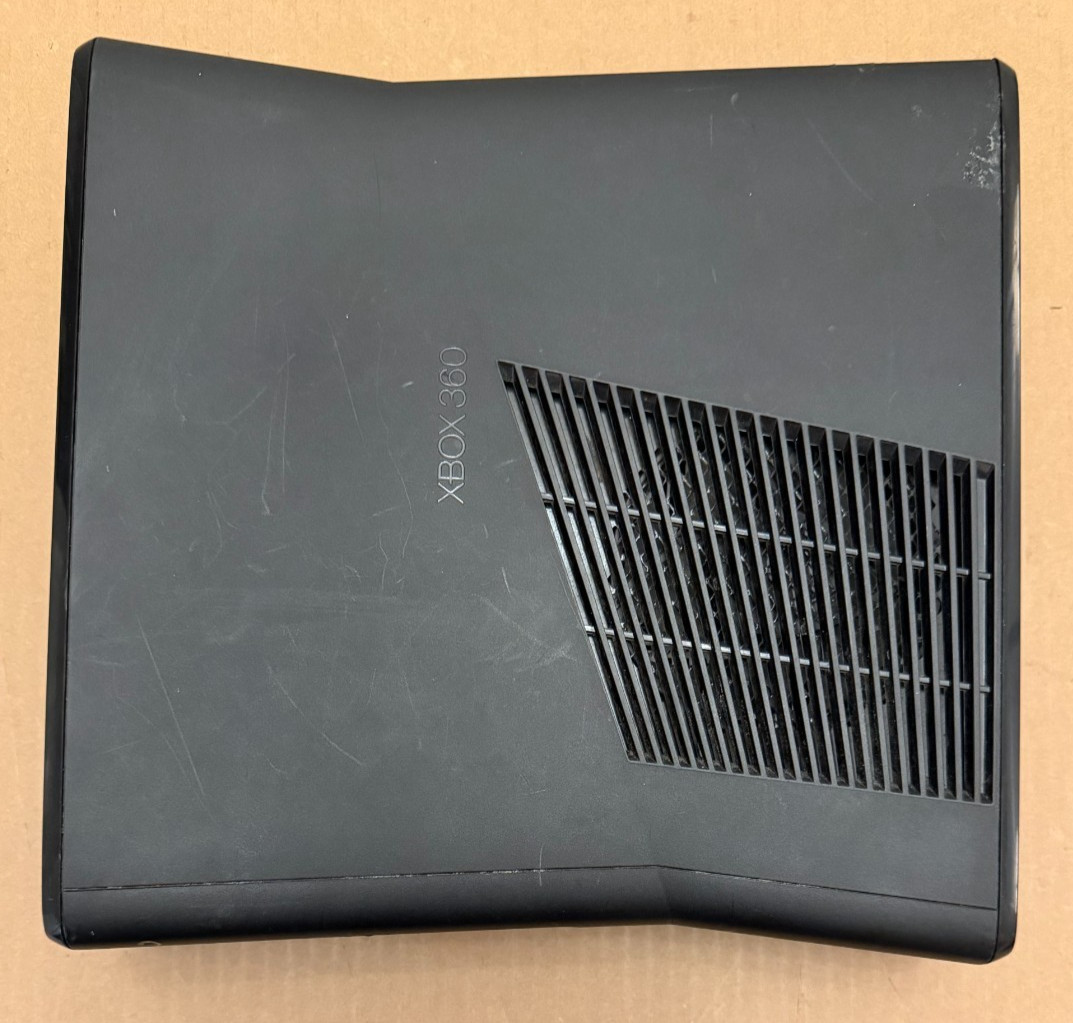 Microsoft Xbox 360 S Slim Black 250GB Console Only 1439 – FACTORY RESET – USED