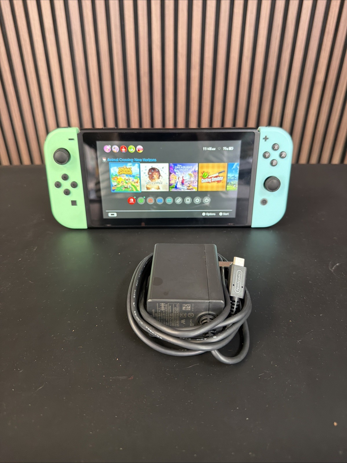 Nintendo Switch Animal Crossing Edition HAC-001 2020 32GB Console with Joy-Cons