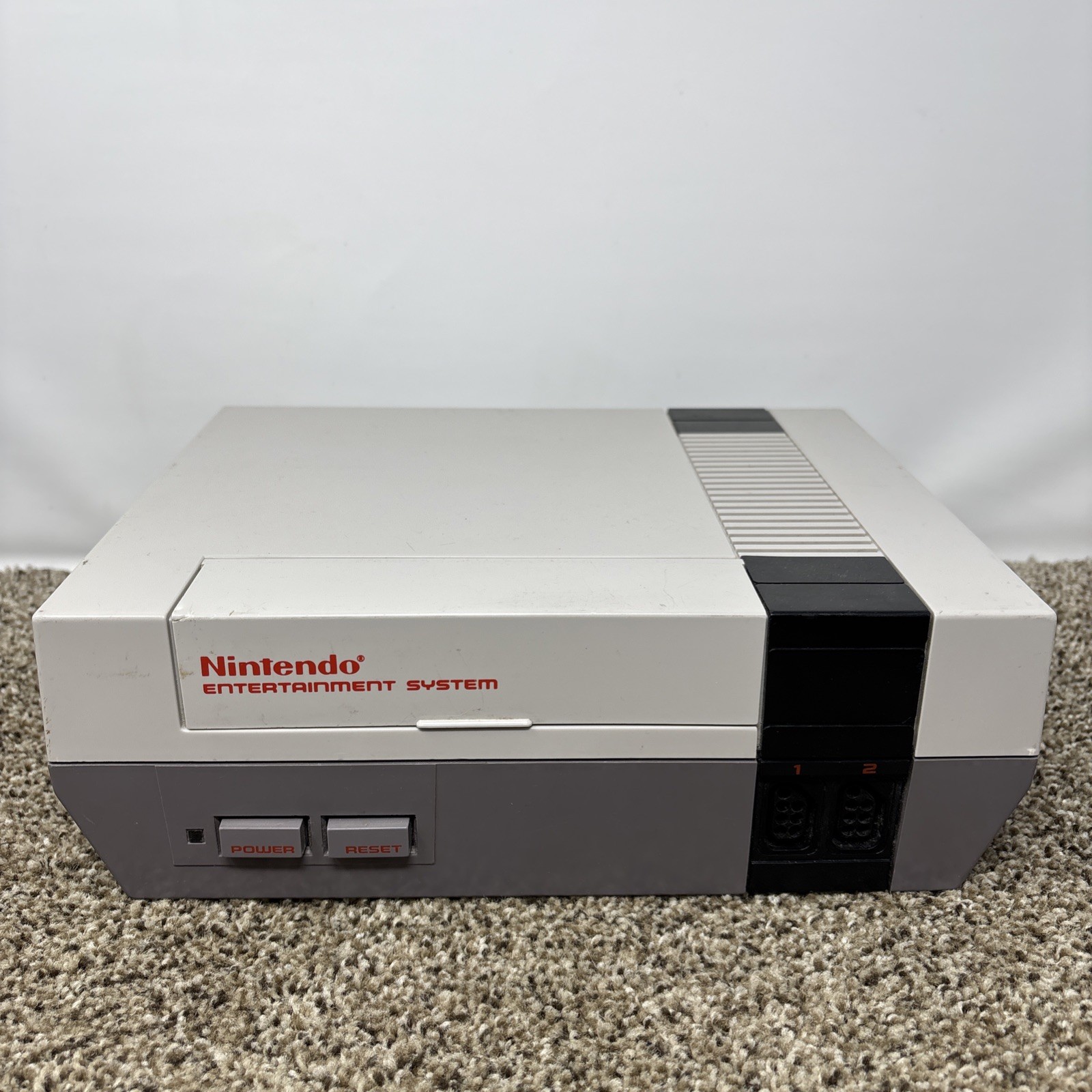 1985 Original NES Nintendo System Console + New 72 Pin Authentic Tested Bundle