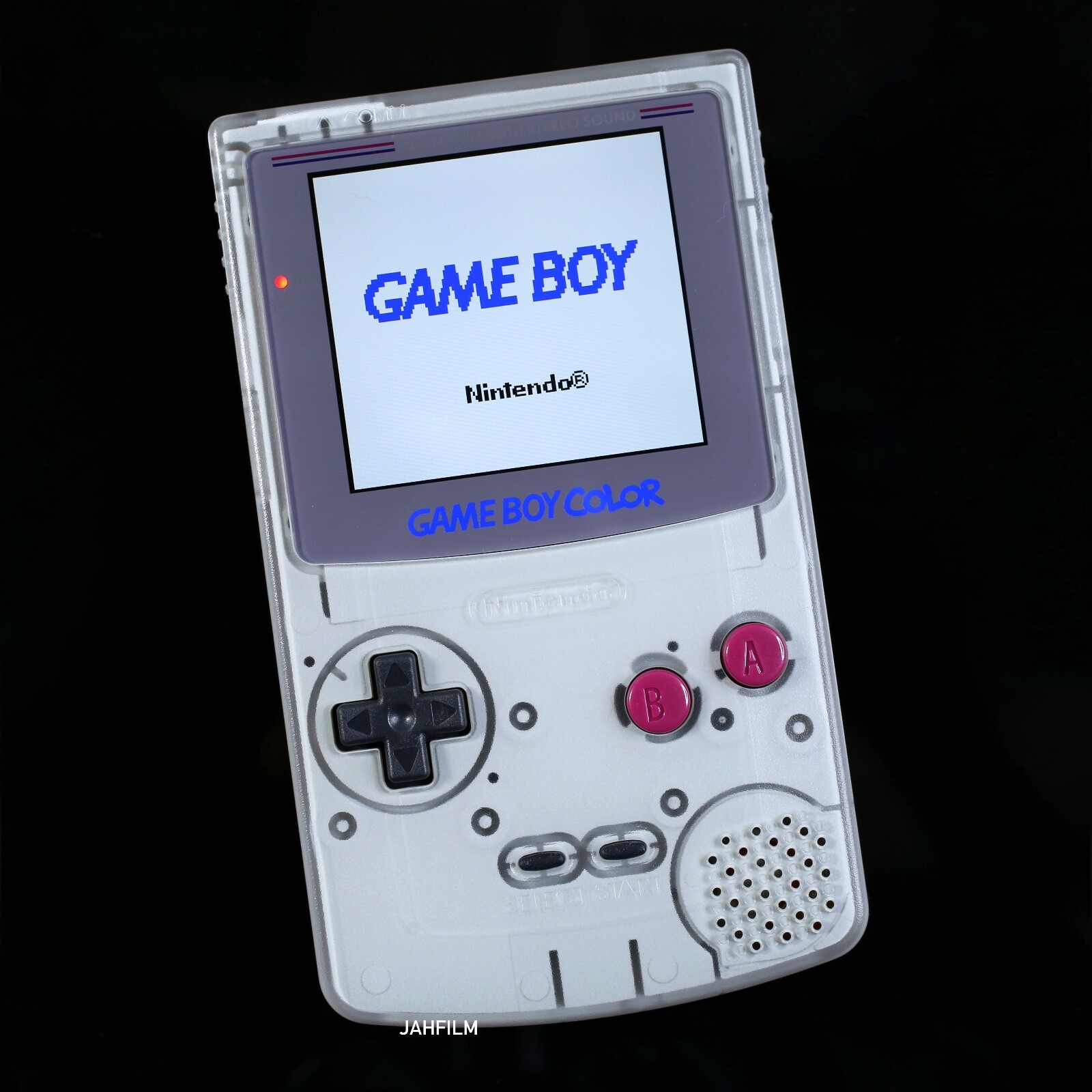 Custom Backlit Gameboy Color – DMG Gray Edition – IPS LCD – Nintendo